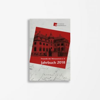 Buchcover Waldemar Fromm Wolfram Göbel Kristina Kargl Freunde der Monacensia e. V. – Jahrbuch 2018