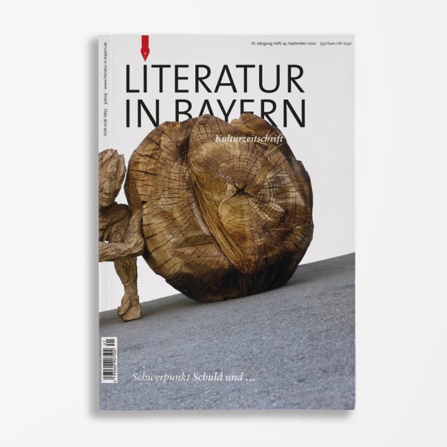 Zeitschriftencover Gerd Holzheimer Literatur in Bayern 141