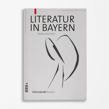 Zeitschriftencover Gerd Holzheimer Literatur in Bayern 142