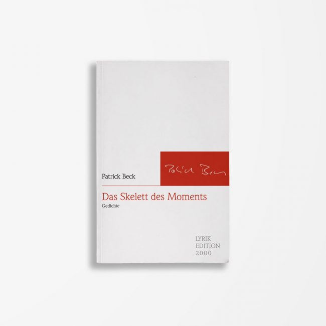 Buchcover Patrick Beck Das Skelett des Moments