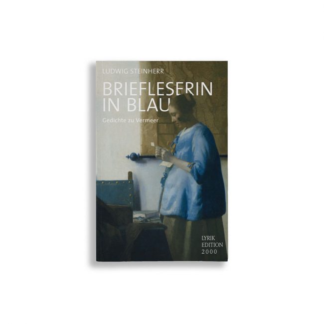 Buchcover Ludwig Steinherr Briefleserin in Blau