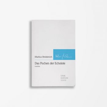 Buchcover Markus Breindenich Das Pochen der Echolote