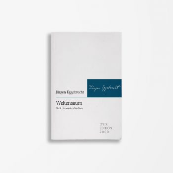 Buchcover Jürgen Eggebrecht Weltensaum