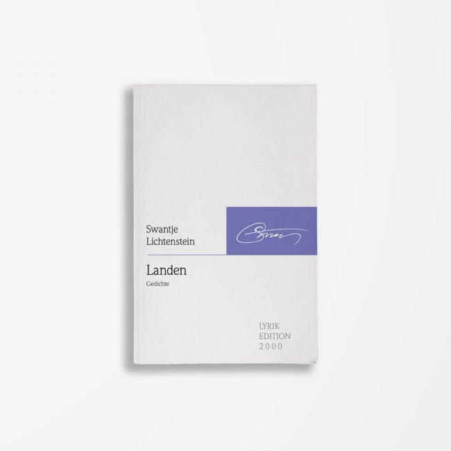 Buchcover Swantje Lichtenstein Landen
