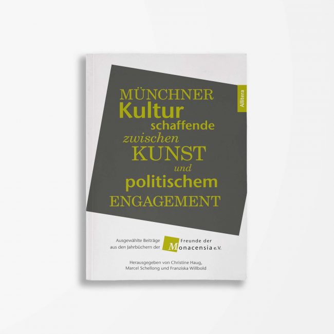 Buchcover Willbold Münchner Kulturschaffende zwischen Kunst und politischem Engagement