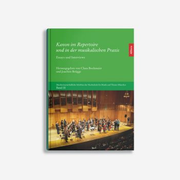 Buchcover Claus Bockmaier und Joachim Brügge Kanon im Repertoire und in der musikalischen Praxis