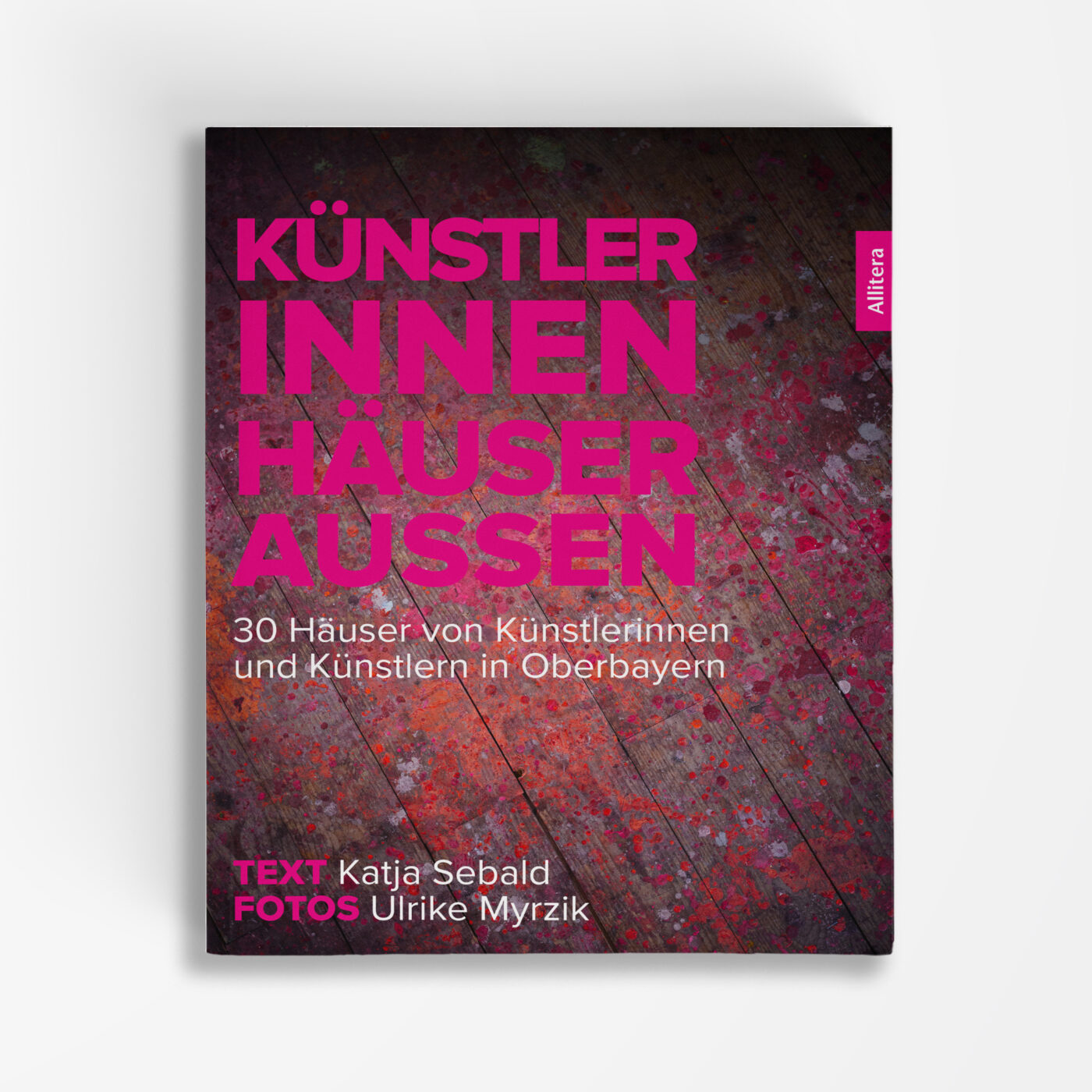 Buchcover Sebald, Myrzik, Künstler innen. Häuser außen